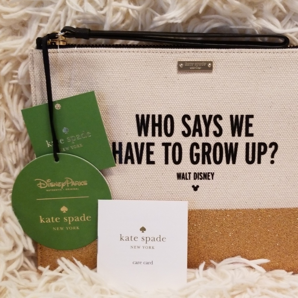 Kate Spade Disney Parks Authentic Original Clutch - Picture 6 of 6
